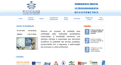Desktop Screenshot of eccos.med.br