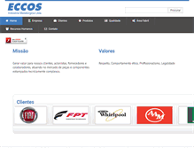 Tablet Screenshot of eccos.com.br